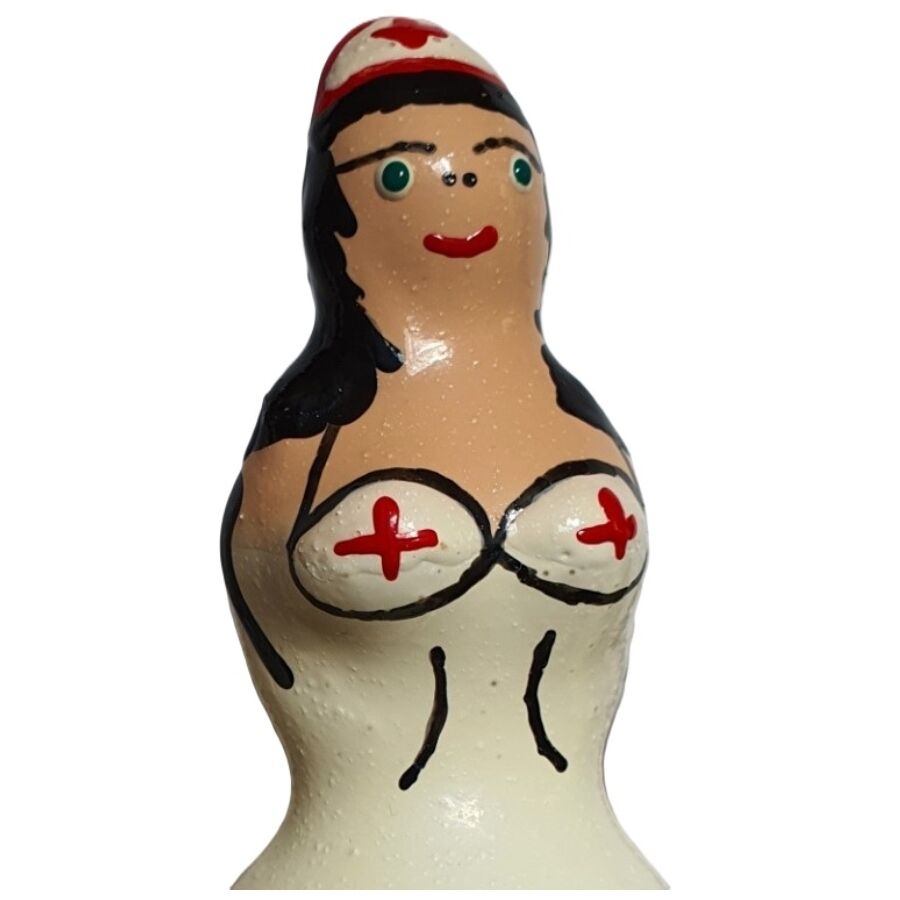 Condoms Condomerie Black Nurse Hand-Painted
