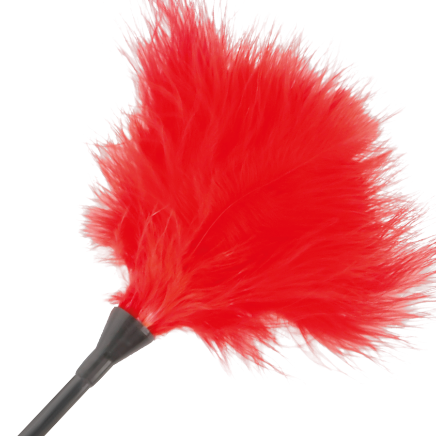 Red Velvet Stimulating Feather