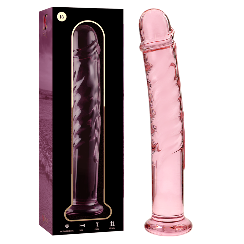 Pink Nebula Crystal Dildo