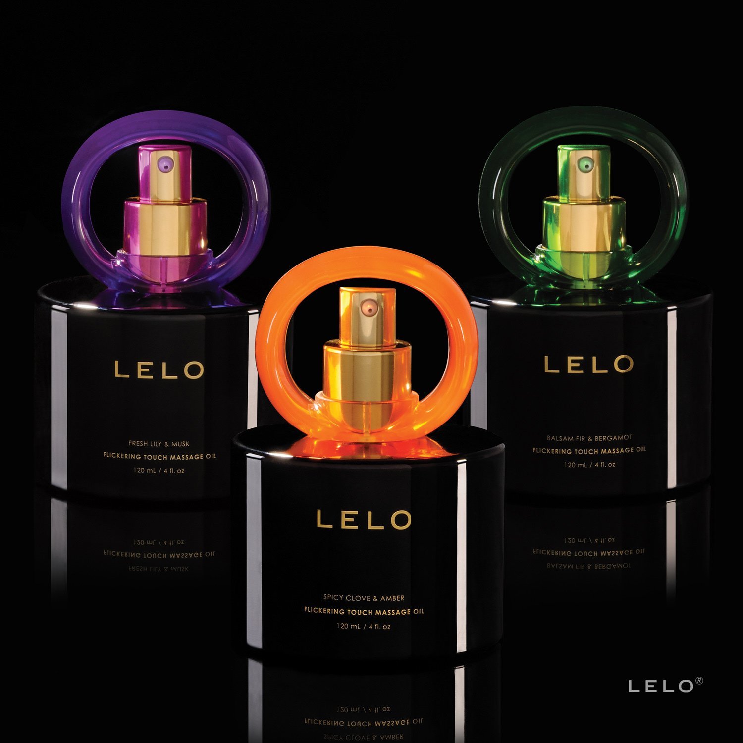 Flickering Touch Massage Oil - LELO