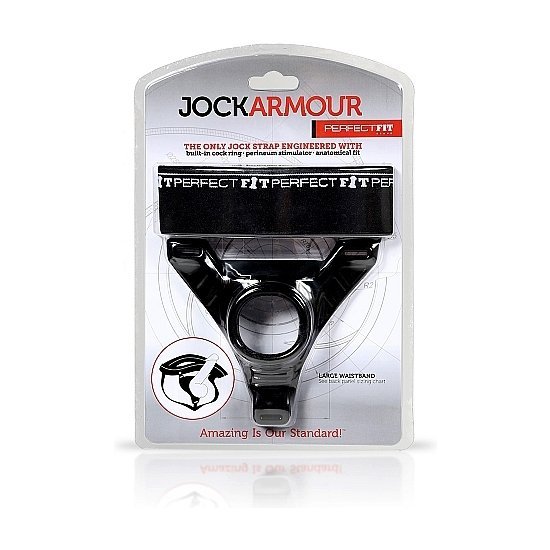 Jock armour black s arnés elástico