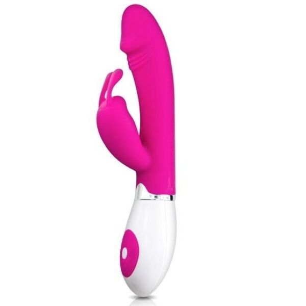 Pretty Love Gena silicone rabbit vibrator with its bunny-shaped arm