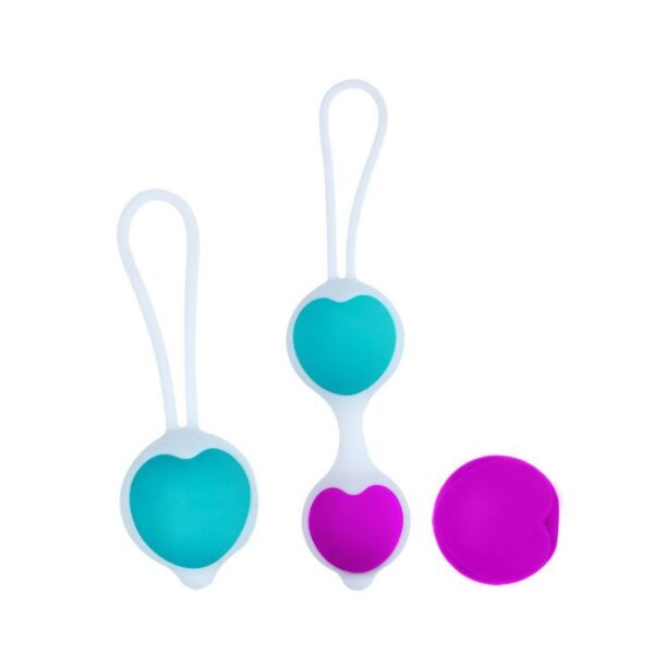 Pretty Love Hegel Ball silicone Kegel balls with their holder and interchangeable balls