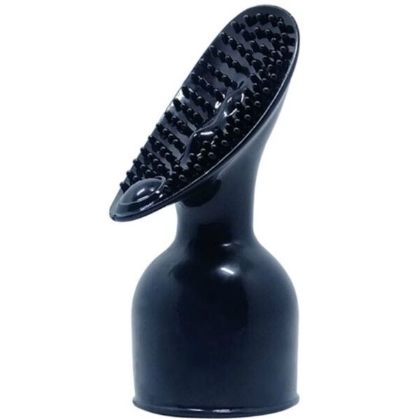 Black Baile Power Head interchangeable attachment with raised textures