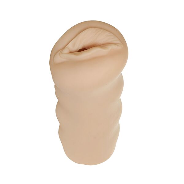 Loving Joy Real Feel Pleasure Stroker masturbator with a realistic vagina-shaped opening