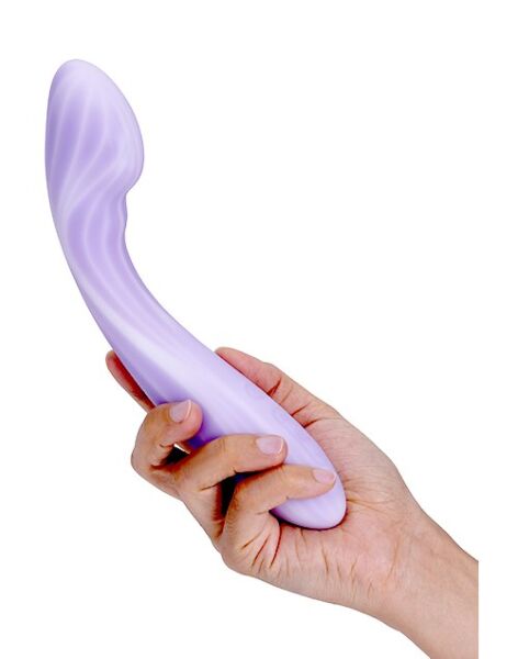 SVAKOM Margot G-spot vibrator in silicone, with a wide, angled head