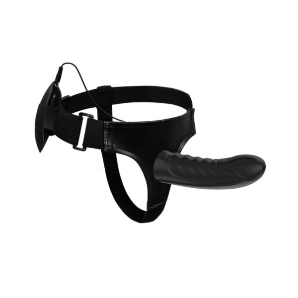 Pretty Love Marvin strap-on harness with its veined vibrator