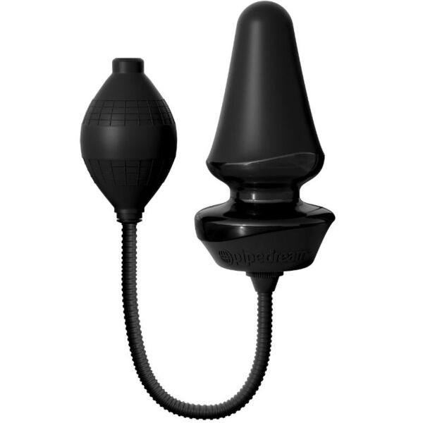 Pipedream Anal Fantasy Elite inflatable butt plug with its inflation hose