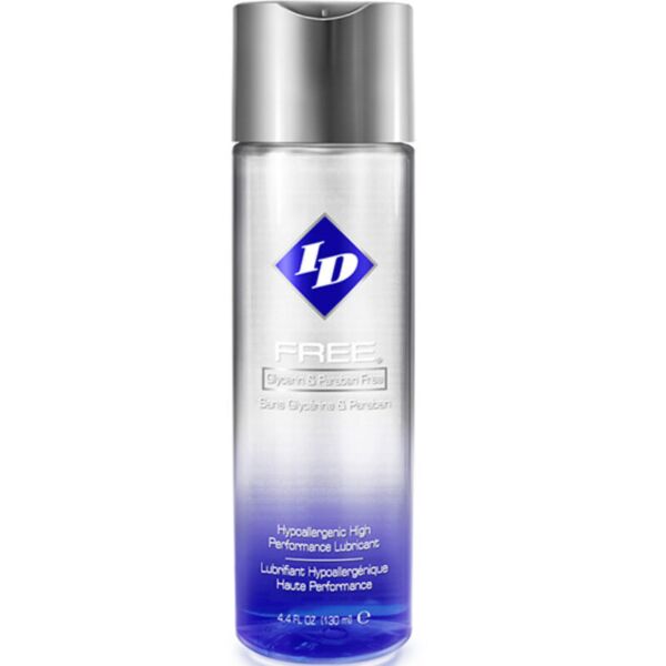 Bottle of ID Free water-based lubricant