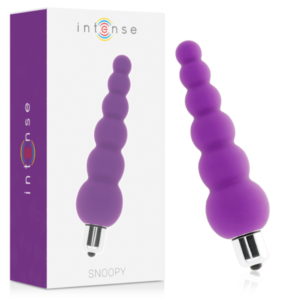 Intense Snoopy silicone anal vibrator