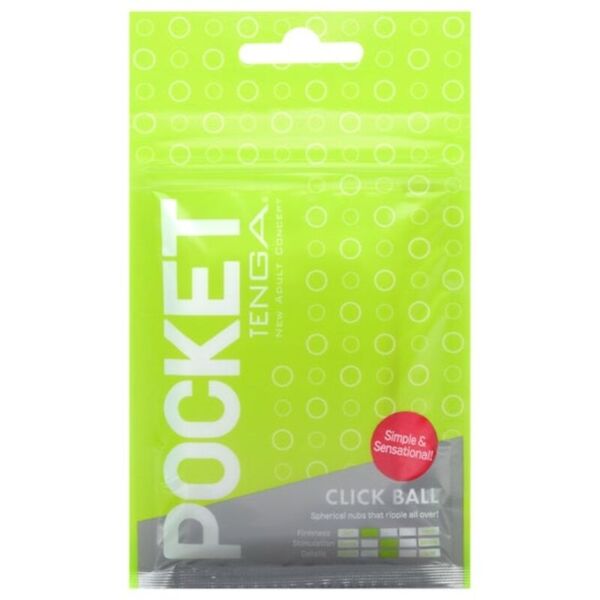 Pocket TENGA Click Ball single-use masturbator