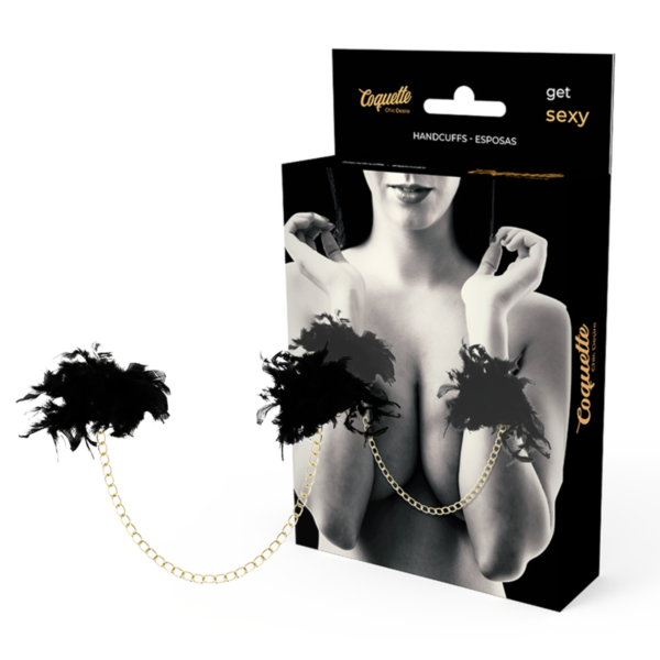Deluxe Coquette Chic Desire metal handcuffs