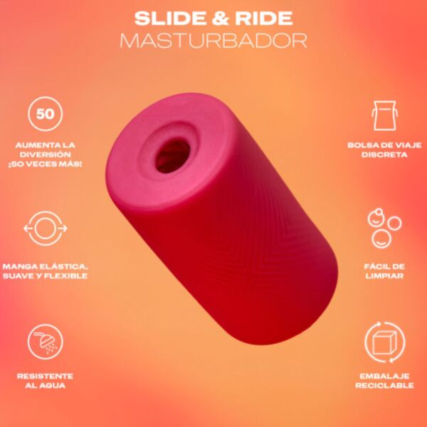 Pink Durex Slide & Ride masturbator sleeve