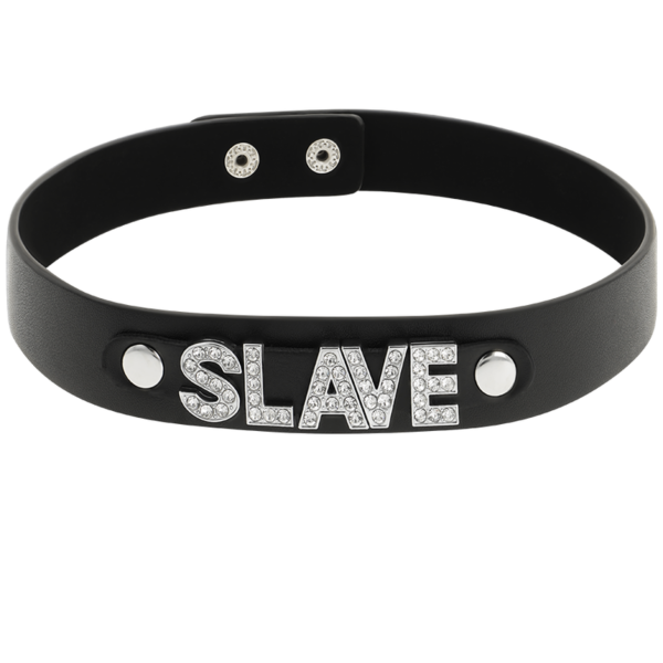 Coquette Chic Desire black choker collar