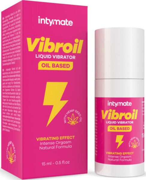 15 ml bottle of Intymate Vibroil vibrating oil by IntimateLine