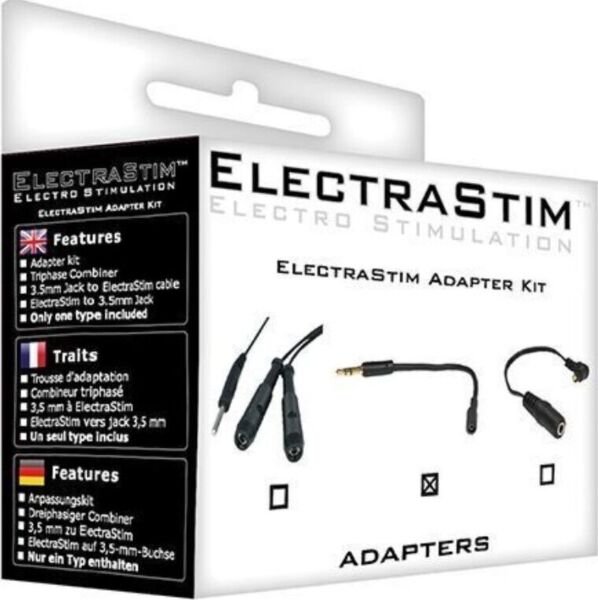 ElectraStim 3.5 mm female e-stim adapter for e-stim toys