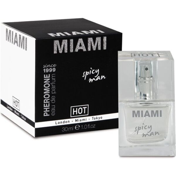 HOT Miami Spicy pheromone perfume for men, 30 ml