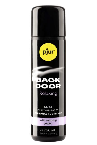 Bottle of Pjur Back Door Relaxing anal lubricant