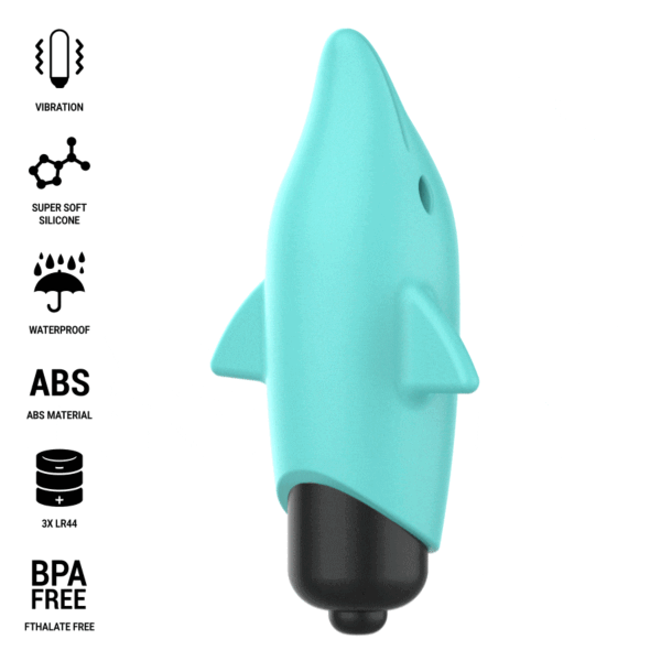 Intense Echo bullet vibrator, showing its fins and nose