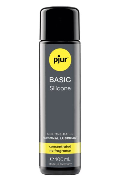 Bottle of pjur Basic Silicone silicone-based lubricant