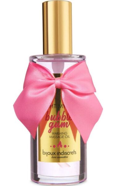 Bijoux Indiscrets Bubblegum Play Kit with its warming oil, massage gel and lip gloss
