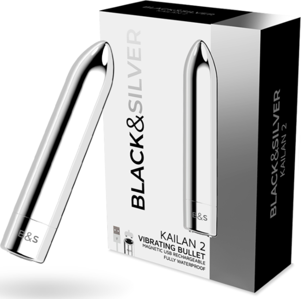 Black&Silver Kailan 2 bullet vibrator
