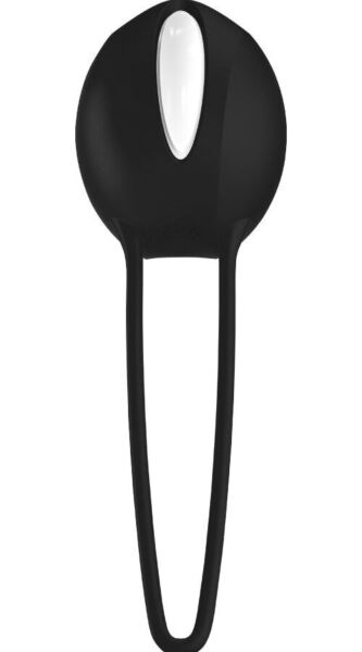 Fun Factory Smartball Uno Kegel ball with its silicone loop