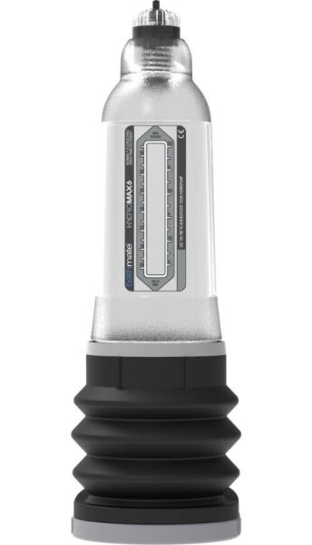 Bathmate Hydromax 6 penis pump with its clear cylinder