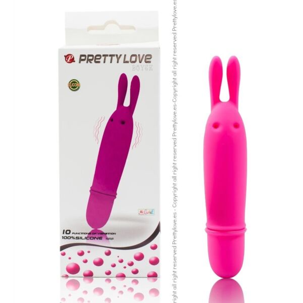 Pretty Love Boyce silicone mini vibrator