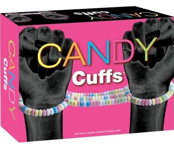 Spencer & Fleetwood Candy Cuffs edible handcuffs made of colourful candy beads