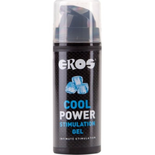 Bottle with dispenser of Eros Cool Power 30 ml stimulation gel