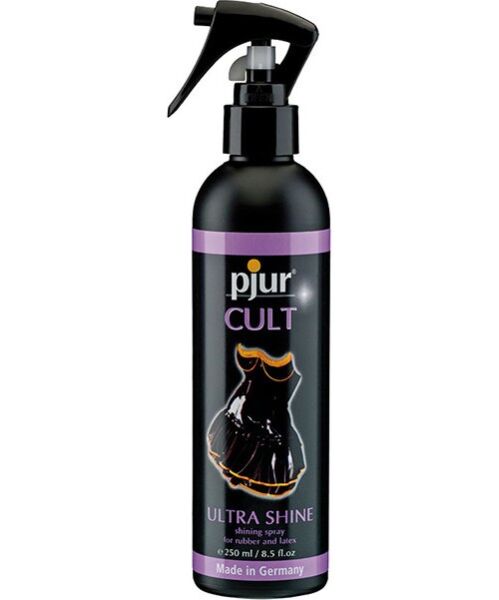 Pjur Cult Ultra Shine 250 ml latex shine spray for latex and rubber clothing