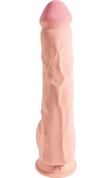 King Cock Plus dildo by Pipedream, triple density with balls