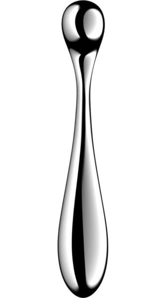 Satisfyer Star Force 4 stainless steel dildo, silver