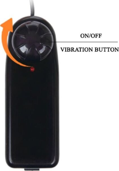 Baile The Big Penis realistic vibrating dildo, 23.5 cm, flesh-coloured, with suction cup