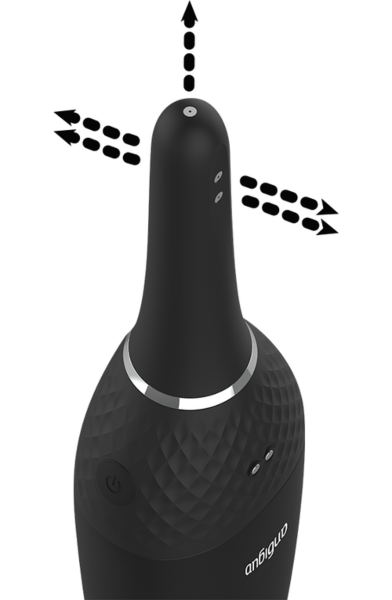 Anbiguo Ultimate Rechargeable automatic anal douche with reservoir and tapered tip