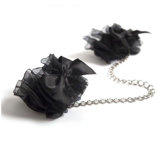 Bijoux Indiscrets Frou Frou handcuffs in organza and satin