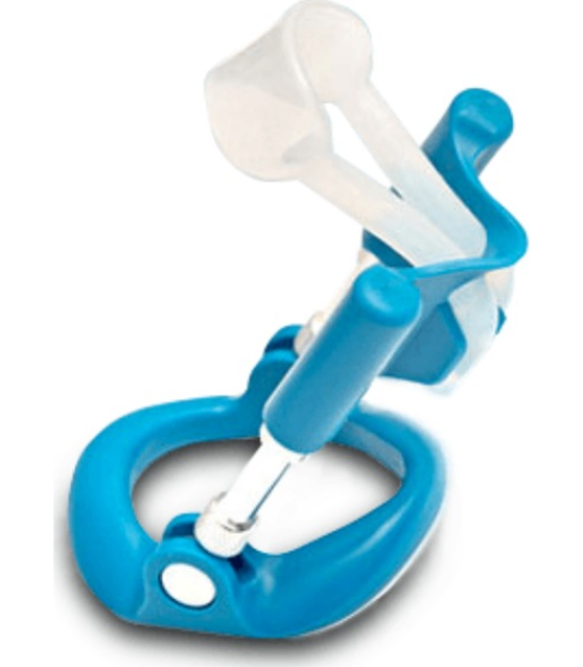 Andro Medical Androextender penis extender with its ring, metal rods and support