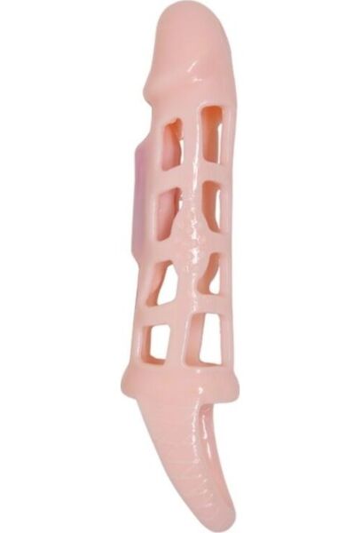 Pretty Love Harrison penis extender sleeve with a bullet vibrator and testicle strap