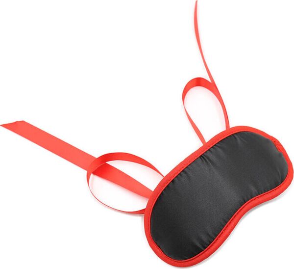 Ohmama Fetish blindfold with red edges