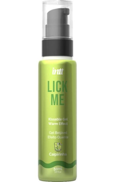 INTT Lick Me edible warming gel, in caipirinha and honey flavours