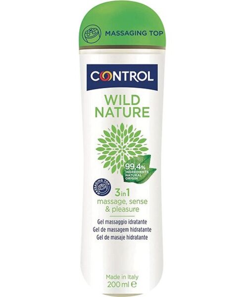 Control 3-in-1 massage gel, 200 ml