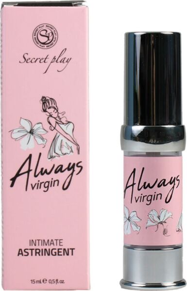 Secret Play Always Pleasure intimate astringent in its 15 ml airless bottle