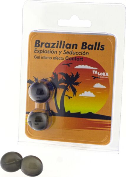 Pack of 2 Brazilian Balls Comfort Effect lubricant balls