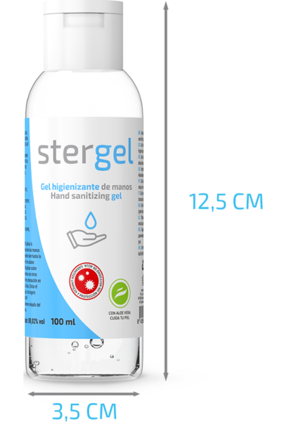 Stergel 100 ml hand sanitiser gel