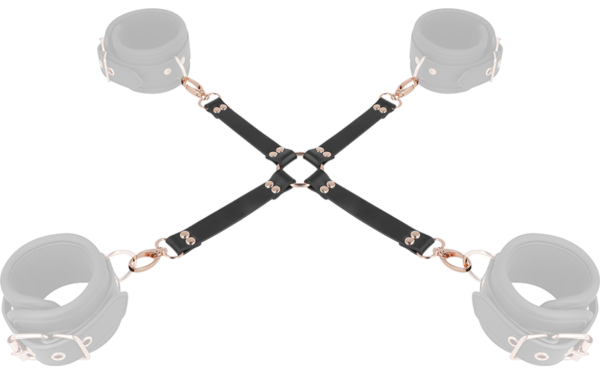 Coquette Fantasy hog tie restraint for linking wrist cuffs and ankle cuffs