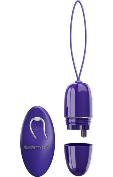 Purple Pretty Love Selkie Mini vibrating egg with remote control