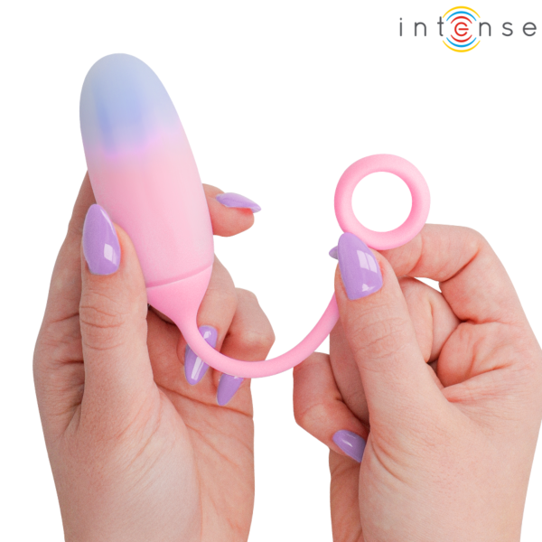 Intense Pamela G-spot vibrator, curved, with a colour gradient finish