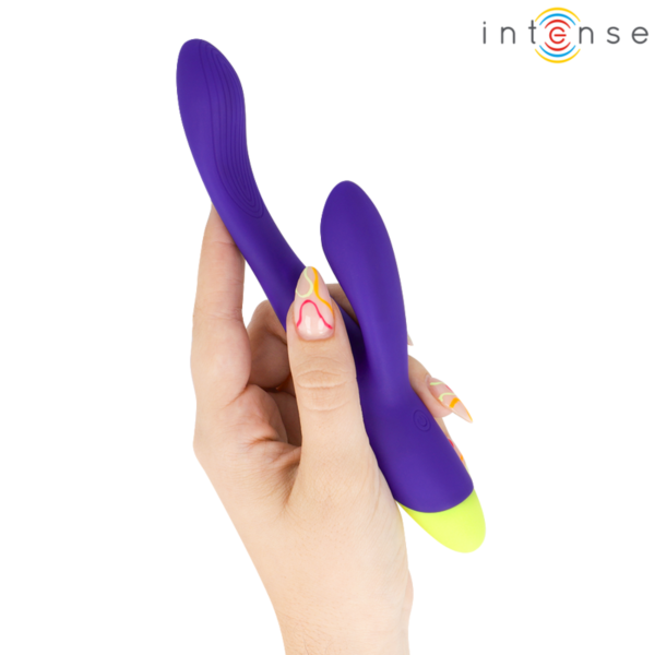 INTENSE Paolo rabbit vibrator, with its clitoral arm