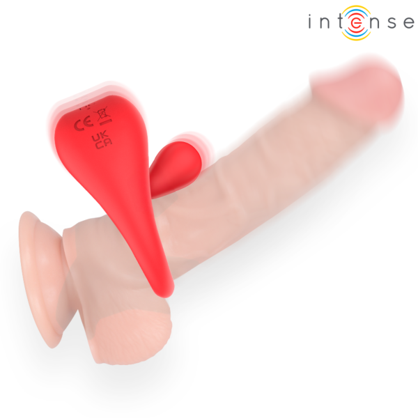 Intense Russell vibrating cock ring with its clitoral stimulator